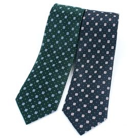 [MAESIO] KSK2691 100% Silk floral Necktie 8cm 2Colors _ Men's Ties Formal Business, Ties for Men, Prom Wedding Party, All Made in Korea